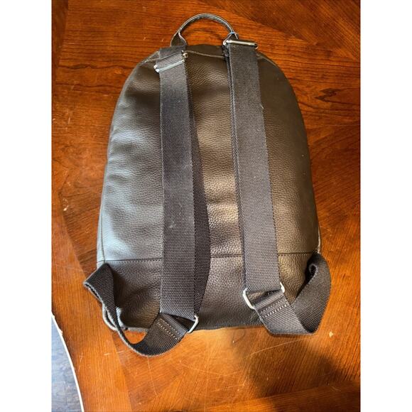 COLE HAAN F10122 Wayland Brown Leather Pebbled Backpack Good Condition MSRP$360 - Picture 3 of 9